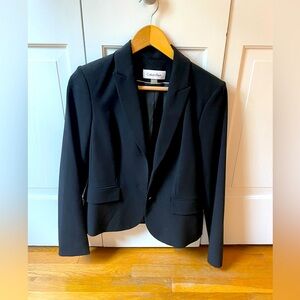 NWOT Calvin Klein Black Blazer Sz 4